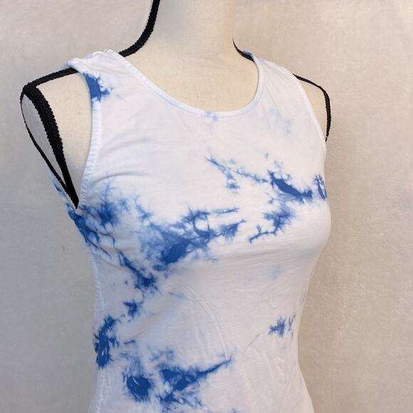 Vero Moda Tie Dye Bodycon String Dress Size Small - Picture 4 of 8